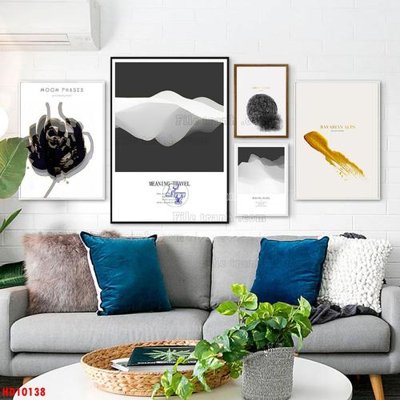 File tranh in mica File tranh bộ hiện đại HD10138 (độ phân giải cao)