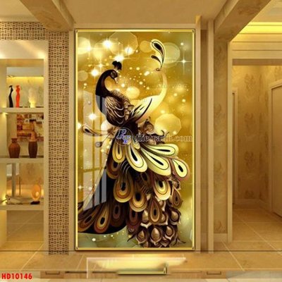 File gốc File tranh bộ hiện đại HD10146 (in lụa) trang trí tường