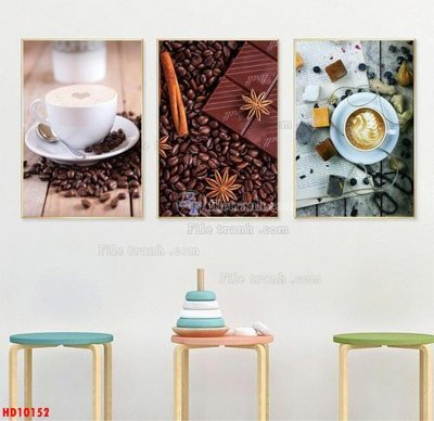 Download file gốc File tranh bộ hiện đại HD10152 (in mica) trong suốt