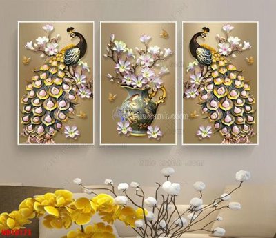 File ảnh File tranh bộ hiện đại HD10175 (gốc) cho trang trí nội thất