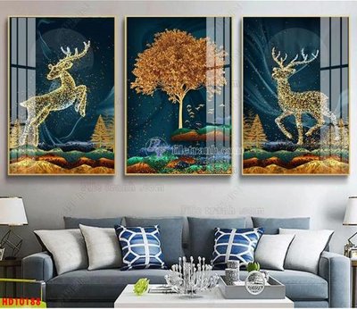 File in ấn File tranh bộ hiện đại HD10188 (bản gốc) sắc nét