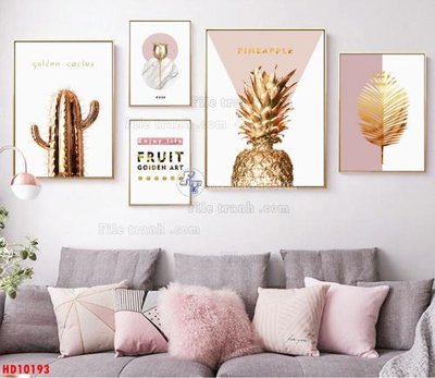 File gốc File tranh bộ hiện đại HD10193 (chủ đề hiện đại) trang trí