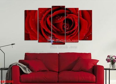 File tranh gốc PSD File tranh bộ hiện đại HD10200 còn nguyên layer