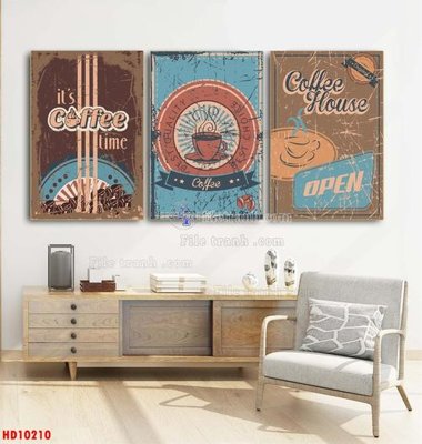 File gốc in ấn File tranh bộ hiện đại HD10210 (sẵn sàng tải về)