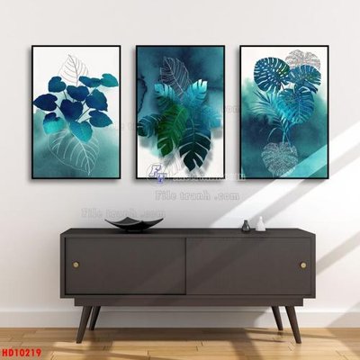 File in ấn File tranh bộ hiện đại HD10219 chuyên nghiệp