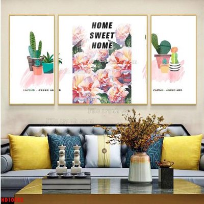 File gốc File tranh bộ hiện đại HD10233 (phiên bản chuẩn) để in ấn