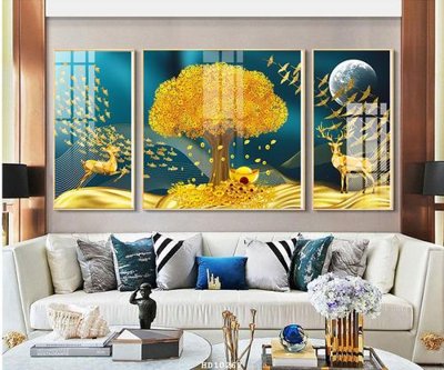 Tải về hình ảnh gốc File tranh hiện đại pha lê gương HD10267 sắc nét