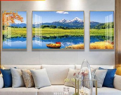 File gốc File tranh hiện đại pha lê gương HD10277 (in mica) làm bảng hiệu