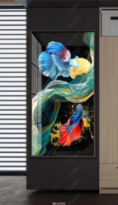 File tranh File tranh hiện đại pha lê gương HD10305 (bản gốc) treo tường