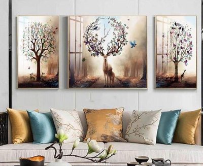 File in mica File tranh hiện đại pha lê gương HD10320 (bản gốc) siêu trong