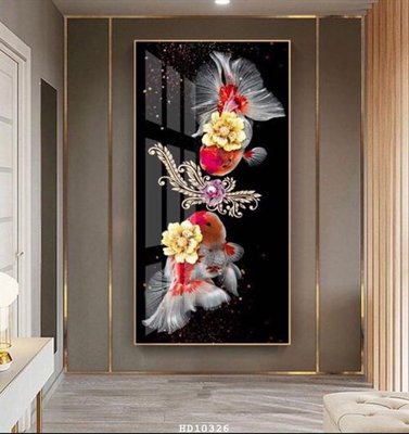 File gốc File tranh hiện đại pha lê gương HD10326 (in tráng gương) nghệ thuật