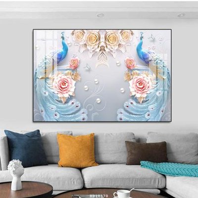 Tải file File tranh hiện đại pha lê gương HD10370 (PSD) cho in tranh 3D