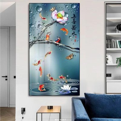 File tranh gốc File tranh hiện đại pha lê gương HD10397 chủ đề hiện đại