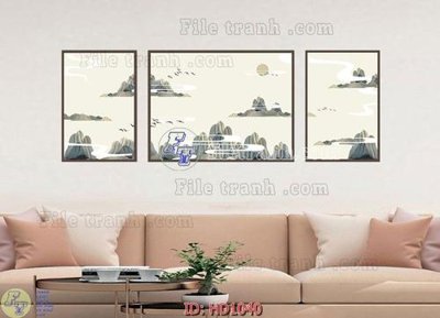 Tải file File tranh hiện đại HD1040 (gốc) làm file thiết kế