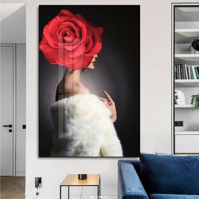 Download file gốc File tranh hiện đại pha lê gương HD10467 (in lụa) cao cấp