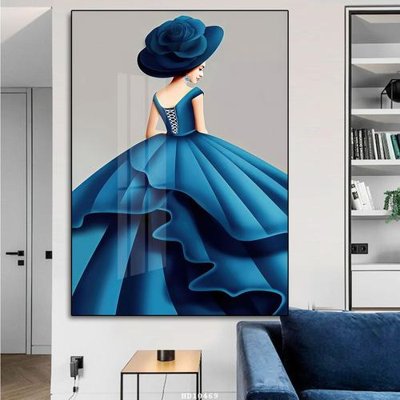 File tranh File tranh hiện đại pha lê gương HD10469 (gốc) chủ đề thiên nhiên