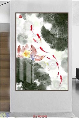 Hình ảnh file gốc File tranh hiện đại HD1048 cho in UV