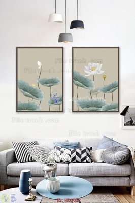 File gốc File tranh hiện đại HD1052 (cho in UV) siêu nét