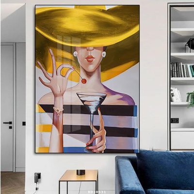 File ảnh File tranh hiện đại pha lê gương HD10531 (gốc) in standee