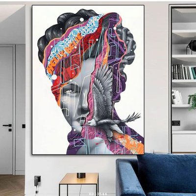 File in ấn File tranh treo hiện đại HD10544 (bản gốc) từ file gốc