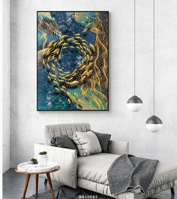 Tải file gốc in lụa File tranh treo hiện đại HD10587 siêu nét