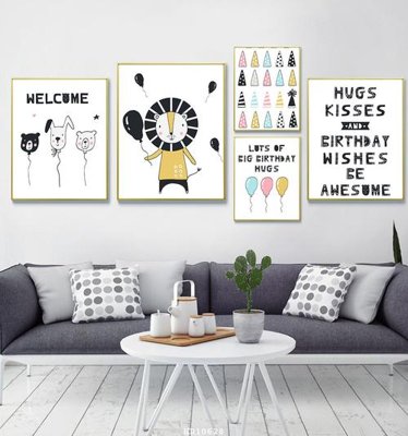 File gốc File tranh treo hiện đại HD10628 (vector) cho in ấn