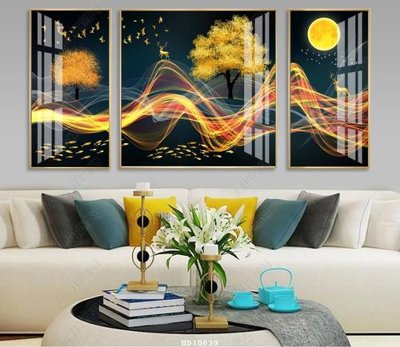 File in ấn File tranh treo hiện đại HD10639 (bản gốc) từ file gốc