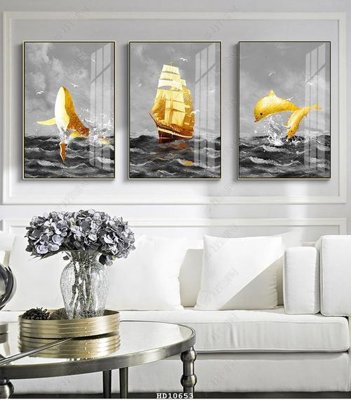 File in mica File tranh treo hiện đại HD10653 (bản gốc) siêu trong