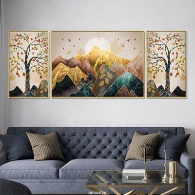 File gốc File tranh treo hiện đại HD10698 (in ấn) không giới hạn