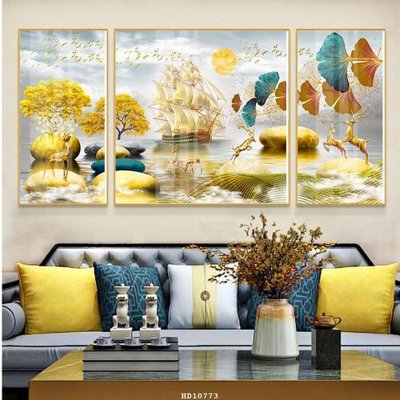 File gốc File tranh treo hiện đại HD10773 (phong cách) cổ điển