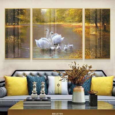 Ảnh gốc file in lụa File tranh treo hiện đại HD10790 chi tiết