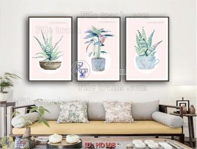 File in ấn File tranh hiện đại HD108 chuyên nghiệp