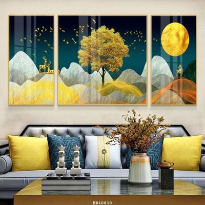 File in ấn File tranh treo hiện đại HD10810 (bản gốc) chất lượng cao