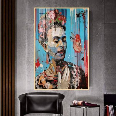 File tranh in trần 3D File tranh treo hiện đại HD10827 (ảnh gốc)