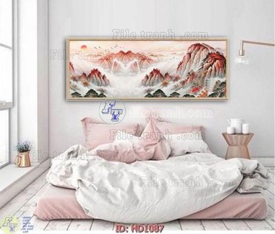 File tranh File tranh hiện đại HD1087 (gốc) phong cách tối giản