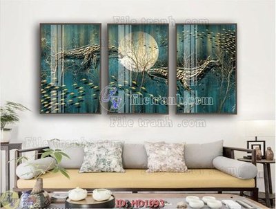 Tải file File tranh hiện đại HD1093 (gốc) làm tranh trang trí