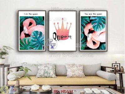 File in ấn File tranh hiện đại HD111 (bản gốc) cao cấp