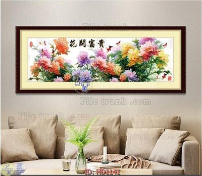 File in mica File tranh hiện đại HD1141 (bản gốc) sắc sảo