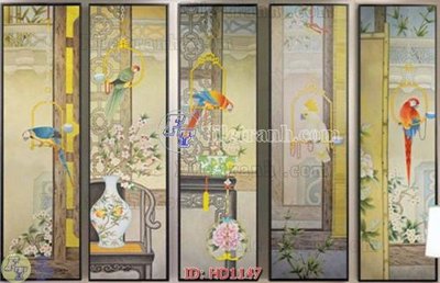 File tranh File tranh hiện đại HD1147 (gốc) chủ đề thành phố