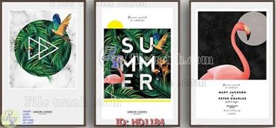 File tranh File tranh hiện đại HD1184 (gốc) chủ đề con người