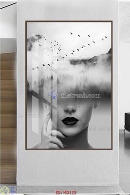 File ảnh File tranh hiện đại HD119 (gốc) trang trí khách sạn