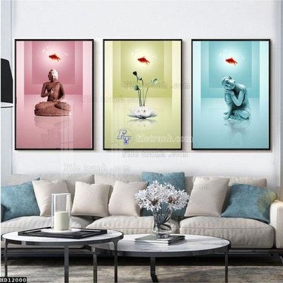 File gốc File tranh hiện đại pha lê gương HD12000 (phiên bản chuẩn) để in ấn