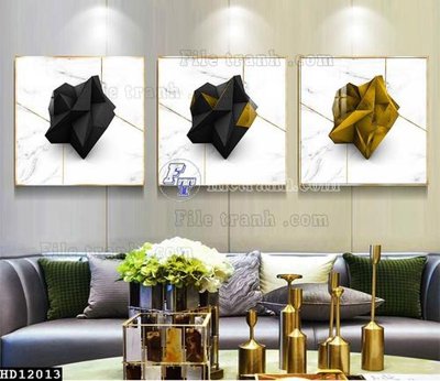 Tải file File tranh hiện đại pha lê gương HD12013 (gốc) chủ đề tôn giáo