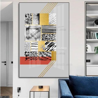 Tải file gốc in lụa File tranh hiện đại pha lê gương HD12024 siêu nét