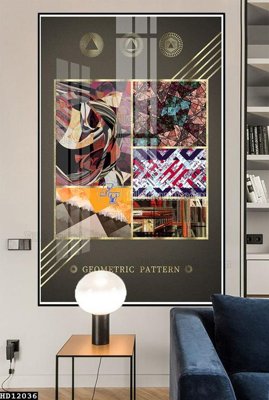 File tranh File tranh hiện đại pha lê gương HD12036 (ảnh gốc) sắc nét hoàn hảo