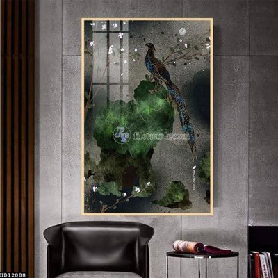 File gốc File tranh hiện đại pha lê gương HD12088 (in tráng gương) hiện đại