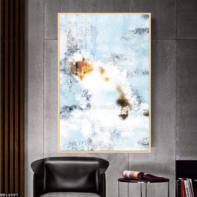 File tranh in tráng gương File tranh hiện đại pha lê gương HD12097 (siêu nét)