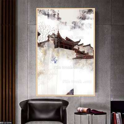 Chi tiết file ảnh File tranh hiện đại pha lê gương HD12104 sắc nét