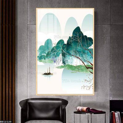 Tệp tin gốc File tranh hiện đại pha lê gương HD12120 (dùng cho in) File tranh hiện đại pha lê gương HD12120