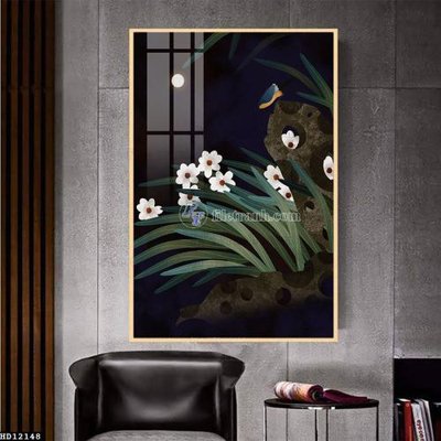 Download file File tranh hiện đại pha lê gương HD12148 (gốc) in mica ốp bếp